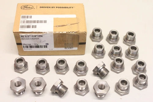 20x GATES 222681 Hydraulik Gewinde Reduzierstutzen RI1/2X1/4ZNX OVP