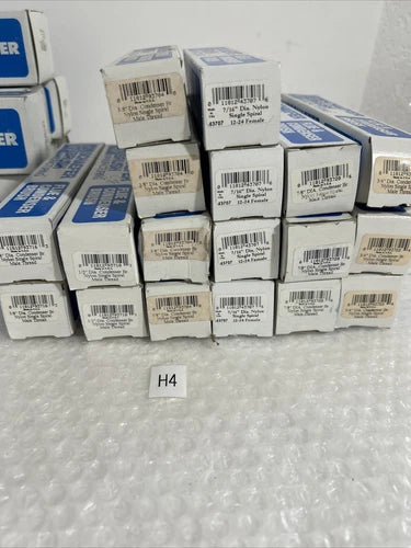 (18) VARIOUS Schaefer Flue and Condenser Brushes NYLON Single Spiral Male&Female