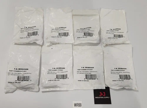 *BRAND NEW* [8] F.K. Bearings SCF8MT 8mm x M8 2-pc Metric SS Teflon + Warranty!