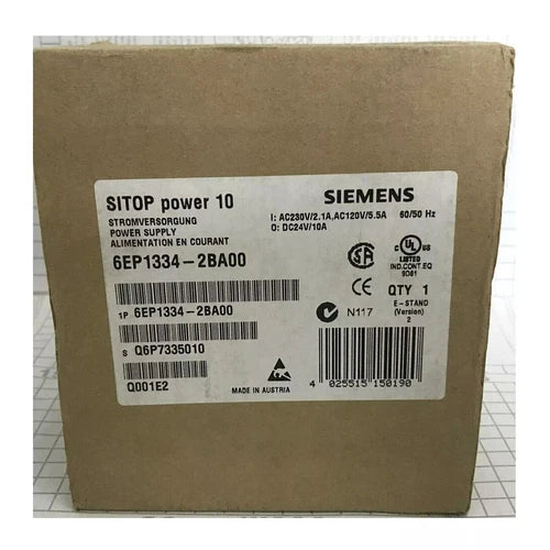 New Siemens 6EP1334-2BA00 SITOP Power 10 A POWER SUPPLY 6EP1 334-2BA00