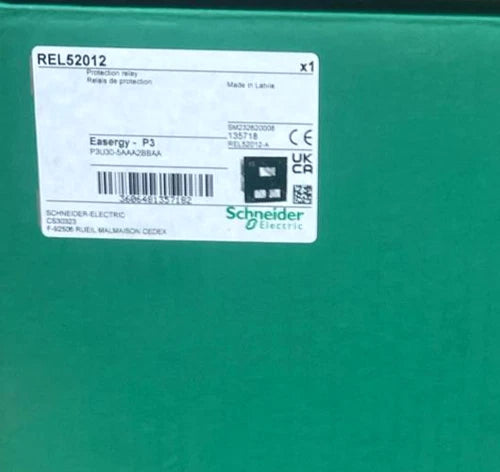 Schneider Electric REL52012 Easergy P3U30-5AAA2BBAA 3CT 1Io 4VT 16DI 8DO 48-230V