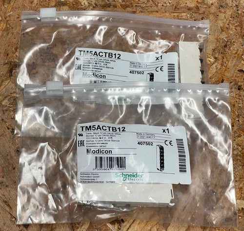 Schneider Electric - TM5ACTB12 - TM5 Modular Terminal Block, 12-Pin