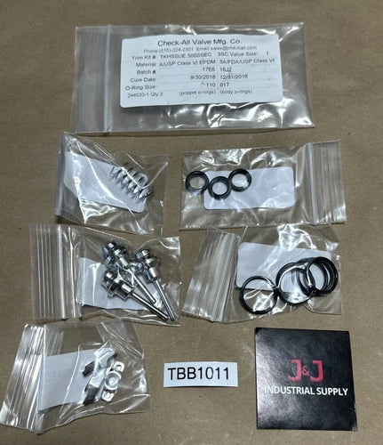 (3) NEW SURPLUS- Check-All Valve TKHSSUE.500SSEC 3SC Valve Size 1 || WARRANTY!