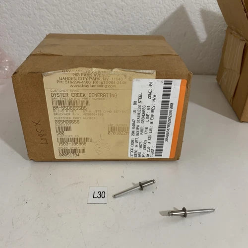 (500) Blind Rivets .187 X .375 Stainless Steel Fast Shipping!