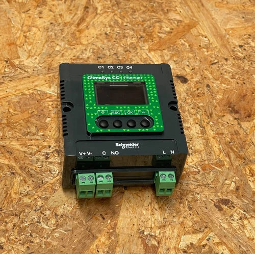Schneider - NSYCCOFST30V - ClimaSys CC Filterstat Controller, OLED Display