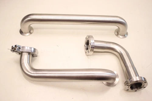 3x  High Vacuum Pipe Rohr Vakuum