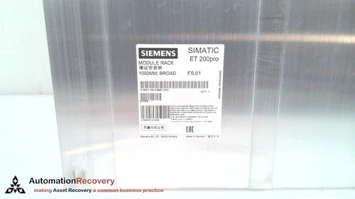 SIEMENS 6ES7194-4GB60-0AA0, SIMATIC BROAD VERSION MODULE RACK, 1000 MM,  #272004