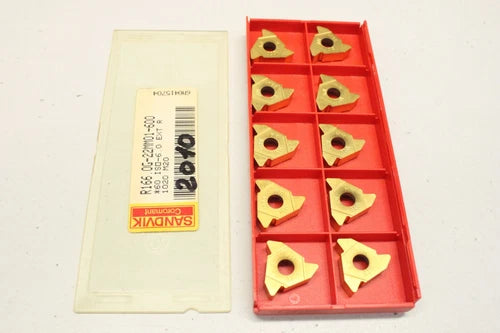 10x SANDVIK R166.0G-22MM01-600 1020 M20 Placa Geográfica 6N0415704 OVP