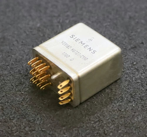 Siemens comb relay N V23162-H0722-C110 54VDC with gold-plated contact knives