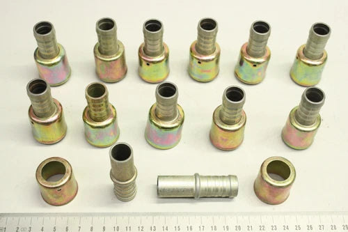 13x  18mm 19mm Schlauchnippel Schlauchanschluss Pressh¨¹lse