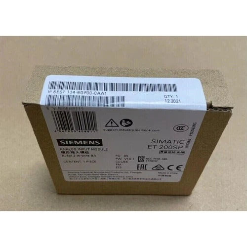 New Siemens 6ES7134-6GF00-0AA1 6ES71346GF000AA1 ET 200SP Analog Input Module