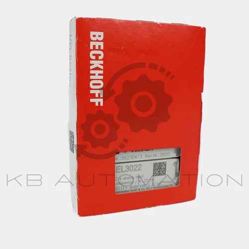 Beckhoff EL3022 EtherCAT Terminal, 2-channel analogue current input, 4-20mA