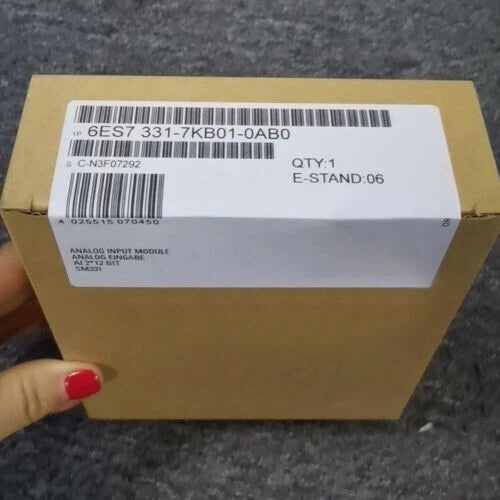 New Siemens 6ES7331-7KB01-0AB0 6ES7 331-7KB01-0AB0 S7-300 ANALOG INPUT SM 331