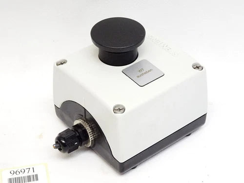 Siemens Pilzdrucktaster schwarz 3SB3420-0B 3SB3420-0C  mit Geh?use