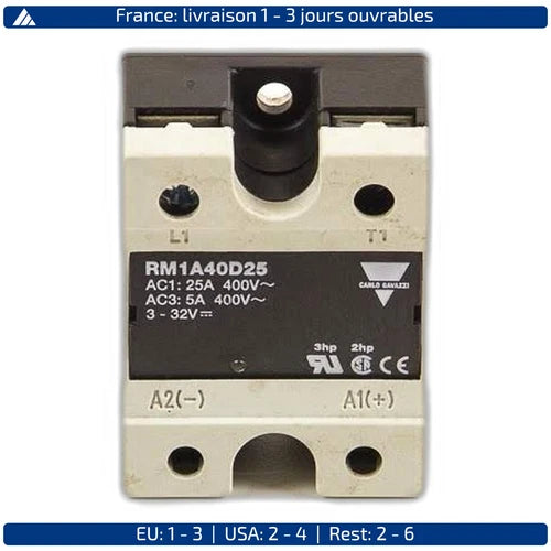 CARLO GAVAZZI | RM1A40D25 | OCASSION | USPP | PLC2DAY Used in stock at PLC2DAY