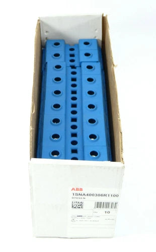 10 St¨¹ck ABB entrelec Neutralleiterklemme 1SNA400306R1100 | D70/22.N | NEU OVP