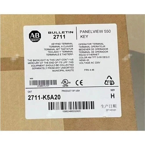 1PC 2711-K5A20 SER H NEW IN BOX AB FRN 4.46 FREE SHIP 2711K5A20