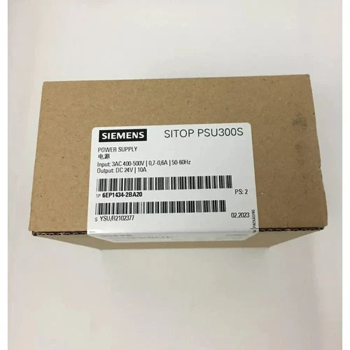 Siemens 6EP1434-2BA20 Power Supply SITOP PSU300S 400-500VAC to 24 VDC