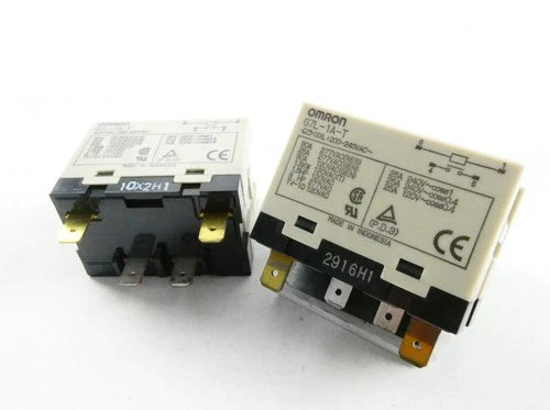 2x OMRON G7L-1A-T (200-240VAC~) RELAY * - set of 2