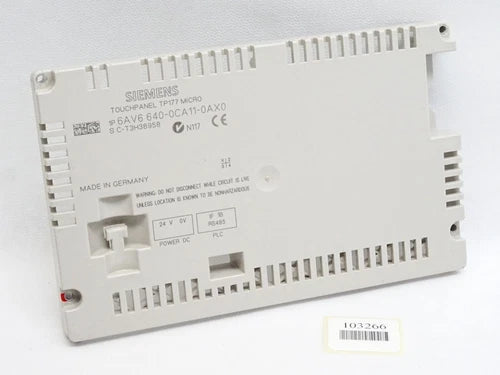 Siemens Backcover R¨¹ckschale Panel Touch TP177 Micro 6AV6640-0CA11-0AX0