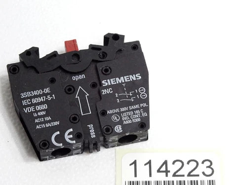 Siemens 3SB3400-0E Schaltelement