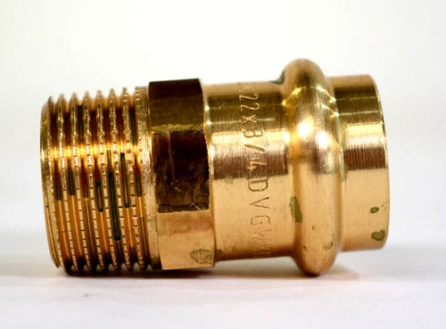 5x Conex B?nninger B Press P4243G0220600 Verschraubung | 22 x 3/4" AG | Messing