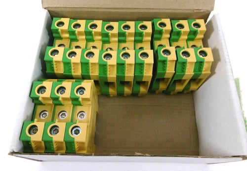 12 St¨¹ck WIELAND Schutzleiterklemme WKN35SL/U/V0 | 57.535.9055.0 | 35mm?