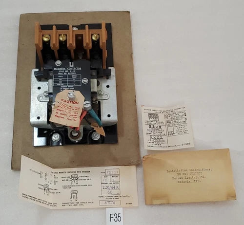 *NEW* Siemens Furnas YS121 Magnetic Contactor 2 Poles 220/440V + Warranty!