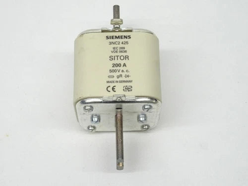 Siemens 3NC2425 200A Sicherungseinsatz 500V