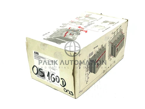 ABB OS160D03 1SCA022456R8310 Switch fuseb l Including a black handle OHB65J6 NEW