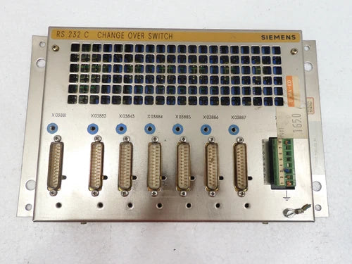 RS 232 C Change over switch, SIEMENS