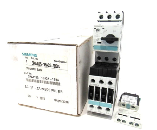 NEW SIEMENS 3RA1125-1BA23-1BB4 COMBINATION STARTER 3RA11251BA231BB4