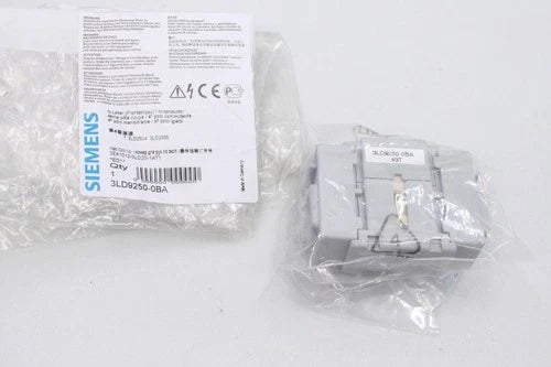 Siemens neutral conductor leading switching accessories 3ld9250-0ba original packaging