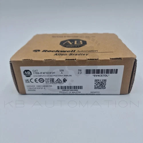 1769-IF4FXOF2F CompactLogix High speed analogue I/O module, 4-in/2-out