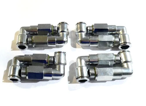8 St¨¹ck Festo QSLL-F-G1/4-10 | L-Lang-Steckverschraubung