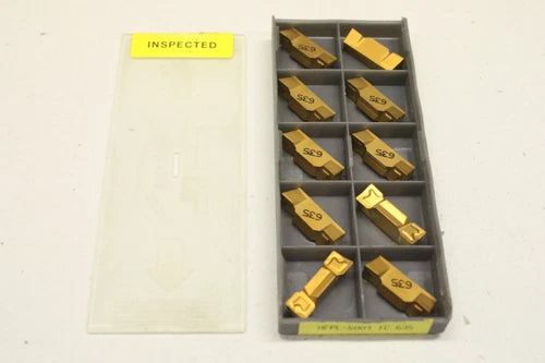 10x ISCAR HFPL-6004 IC 635 P30-P50 Wendeschneidplatten HFPL6004 OVP