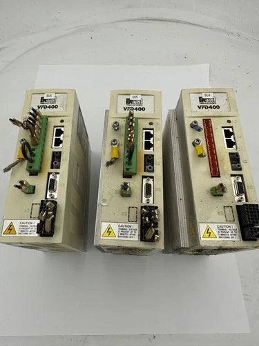 1 peça x CONTROLADOR DE MOTOR PRIMA ELECTRONICS VFD400 VFD3CPB11050000 Rev.02