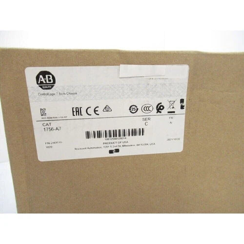 1756-A7 SER C ControlLogix 7 Slots Chassis 1756A7 New Factory Sealed