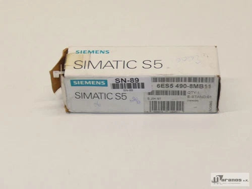 Neu-OVP Siemens Simatic S5 6ES5 490-8MB11 / 6ES5490-8MB11 Schraubstecker