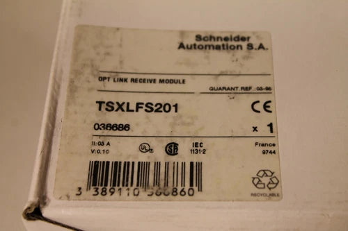 Schneider TSXLFS201 Opt Link Receive Module NEW