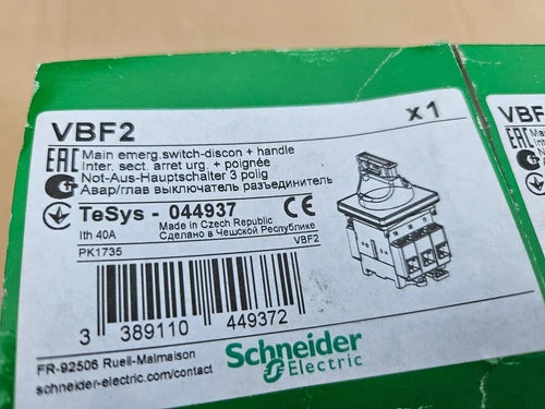 Schneider VBF2 NEW