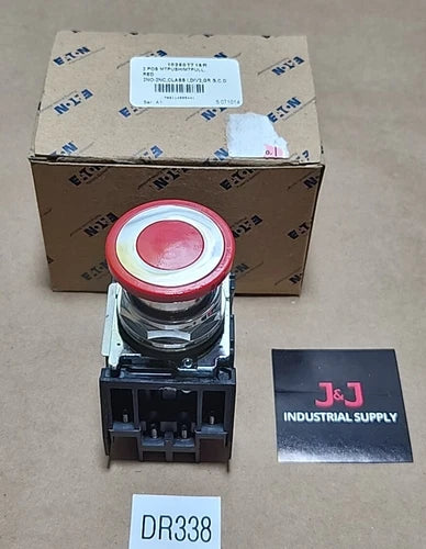 *BRAND NEW* Eaton 10250T715R 2-Pos Red Mounted Push/Pull Pushbutton + Warranty!