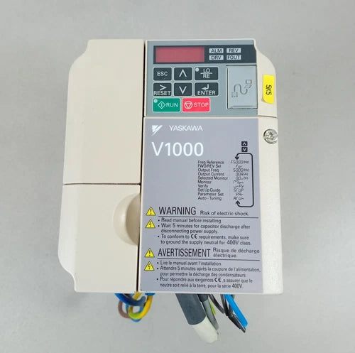 Yaskawa CIMR-VCBA0006BAA VZAB0P7BAA + Filter