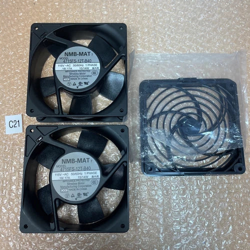 (2)NEW NO BOX- Minebea Motor 4715FS-12T-B40 115VAC Axial Fan || FAST SHIPPED????