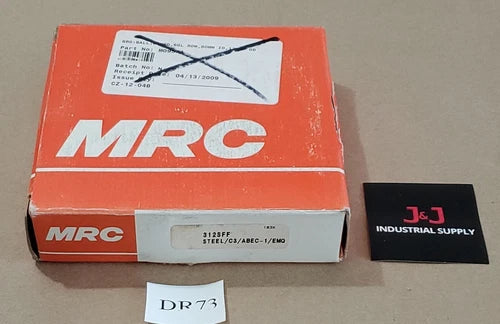 *BRAND NEW* MRC 312SFF Steel/C3/ABEC-1/EMQ Single Row Bearing FA08176X +Warranty