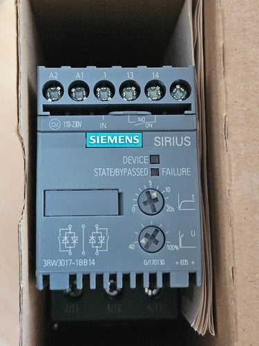 Siemens 3RW3017-1BB14 NEW