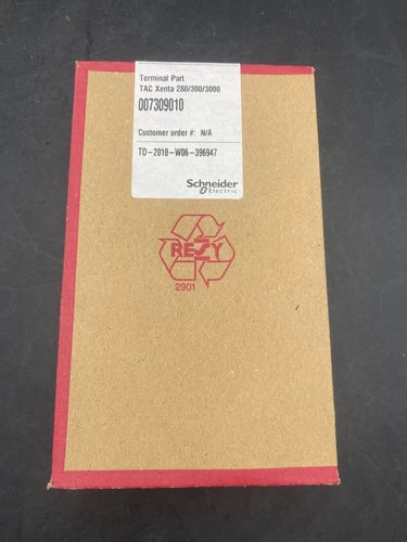 施耐德电气端子部件 TAC XENTA 280/300/3000 007309010 TD-2010-W06-39