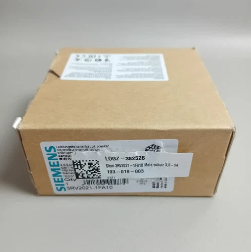 Siemens 3RV2021-1FA10 NEU OVP