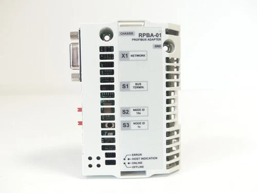 ABB RPBA-01 Profibus Adapter APPL 1.11 CPI 1.20 Rev: D SN 3330253