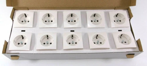 10 St¨¹ck Berker Steckdose SCHUKO | polarwei? gl?nzend | 47438989